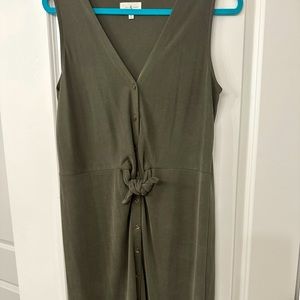 Lou& Grey Sandwashed midi dress